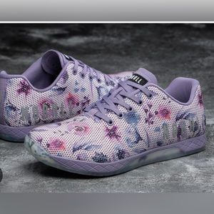 Nobull watercolor floral trainers sz 9